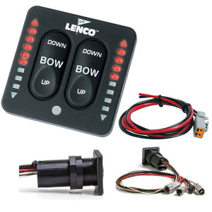 Lenco LED Indicator Integrated Tactile Switch Kit w/Pigtail f/Single Actuator Systems [15170-001] - Point Supplies Inc.