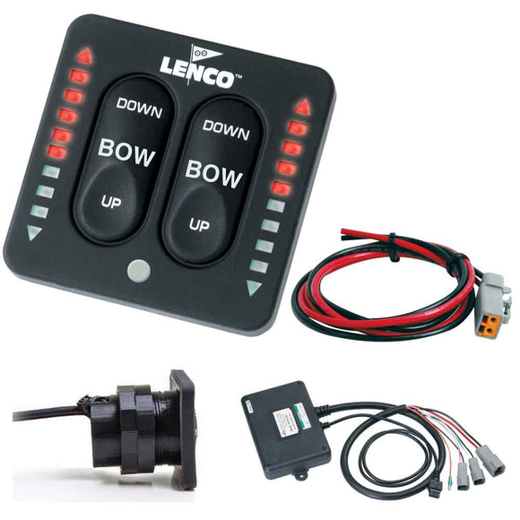 Lenco LED Indicator Two-Piece Tactile Switch Kit w/Pigtail f/Single Actuator Systems [15270-001] - Point Supplies Inc.