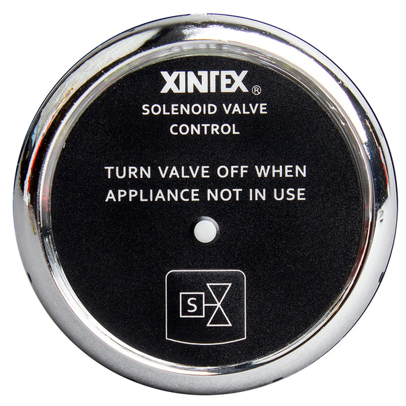 Xintex Propane Control & Solenoid Valve w-Chrome Bezel Display [C-1C-R] - point-supplies.myshopify.com