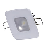Lumitec Square Mirage Down Light - White Dimming, Red/Blue Non-Dimming - Glass Housing - No Bezel [116198]