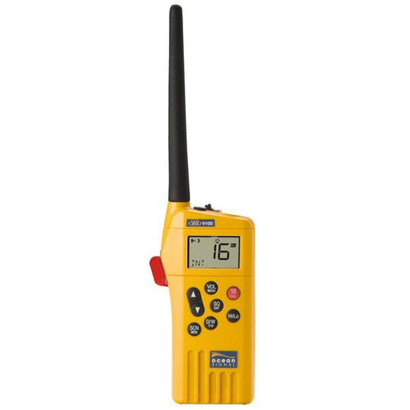 Ocean Signal SafeSea V100 GMDSS VHF Radio - 21 Channels [720S-00585] - Point Supplies Inc.