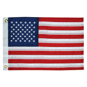 Taylor Made 12" x 18" Deluxe Sewn 50 Star Flag [8418] - Point Supplies Inc.