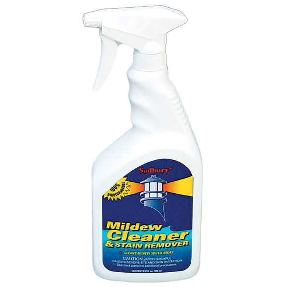 Sudbury Mildew Cleaner & Stain Remover [850Q] - Point Supplies Inc.