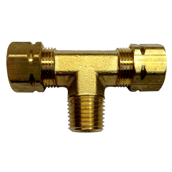 Uflex 1/4 NPT to 3/8 T-Fitting [T-FITTING] - Point Supplies Inc.