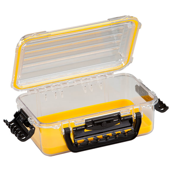 Plano Waterproof Polycarbonate Storage Box - 3600 Size - Yellow/Clear [146000] - Point Supplies Inc.