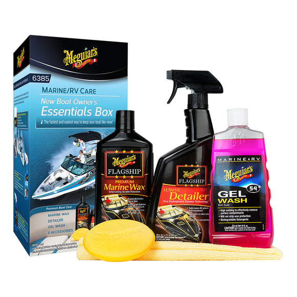 Meguiars New Boat Owners Essentials Kit [M6385] - Point Supplies Inc.