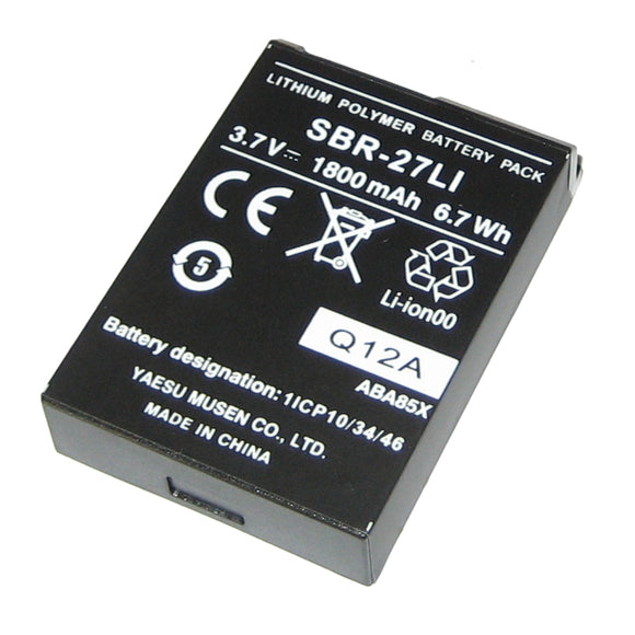 Standard Horizon Replacement Lithium Ion Battery Pack f/HX300 [SBR-27LI] - Point Supplies Inc.
