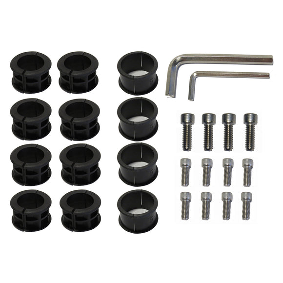 SurfStow SUPRAX Parts Kit - 12-Bolts, 3 Sizes of Inserts, 2-Allen Wrenches [59001] - Point Supplies Inc.