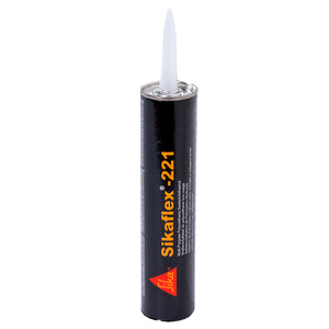 Sika Sikaflex 221 Multi-Purpose Polyurethane Sealant/Adhesive - 10.3oz(300ml) Cartridge - Black [90893] - Point Supplies Inc.