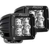 RIGID Industries D-Series PRO Hybrid-Spot LED - Pair - Black [202213] - Point Supplies Inc.