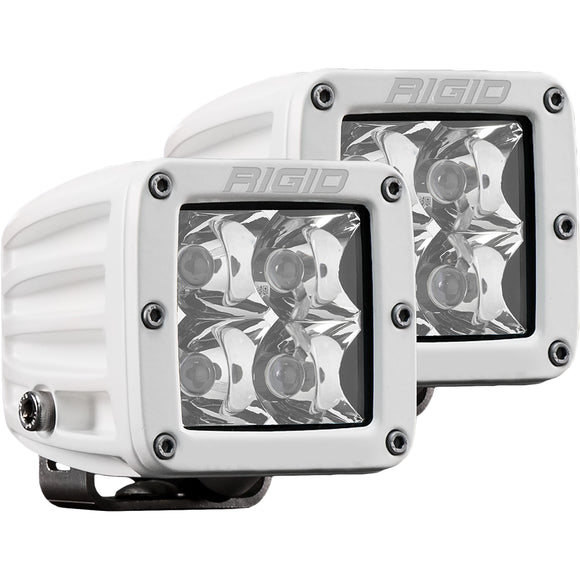 RIGID Industries D-Series PRO Hybrid-Spot LED - Pair - White [602213] - Point Supplies Inc.