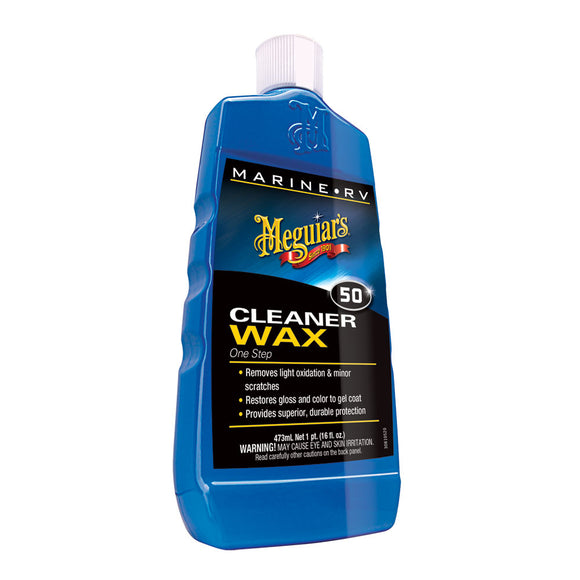 Meguiars Boat/RV Cleaner Wax - 16 oz - *Case of 6* [M5016CASE] - Point Supplies Inc.