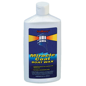 Sudbury Miracle Coat Boat Wax - 16oz Liquid - *Case of 6* [412CASE] - Point Supplies Inc.
