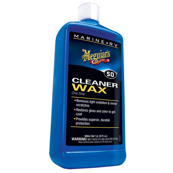 Meguiars Boat/RV Cleaner Wax - 32 oz - *Case of 6* [M5032CASE] - Point Supplies Inc.
