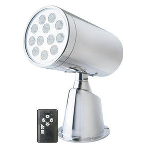 Marinco Wireless LED Stainless Steel Spotlight w/Remote [23050A] - Point Supplies Inc.