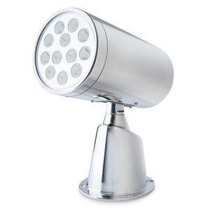 Marinco Wireless LED Stainless Steel Spotlight - No Remote [23051A] - Point Supplies Inc.