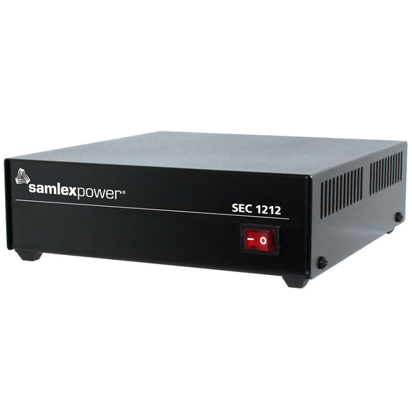 Samlex Desktop Switching Power Supply - 120VAC Input, 12V Output, 10 Amp [SEC-1212] - Point Supplies Inc.