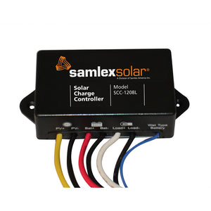 Samlex Charge Controller - 12V - 8A [SCC-1208L] - Point Supplies Inc.