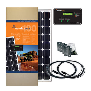 Samlex Solar Charging Kit - 100W - 30A [SRV-100-30A] - Point Supplies Inc.