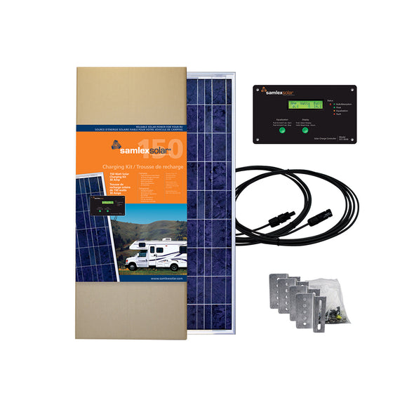 Samlex Solar Charging Kit - 150W - 30A [SRV-150-30A] - Point Supplies Inc.