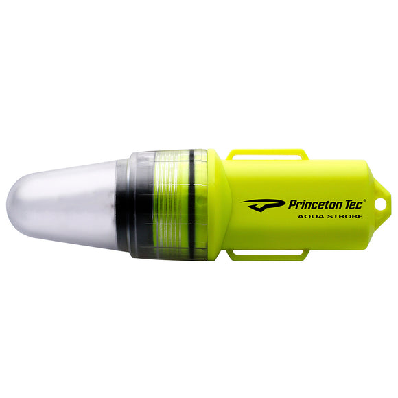 Princeton Tec Aqua Strobe LED - Neon Yellow [AS-LED-NY] - Point Supplies Inc.