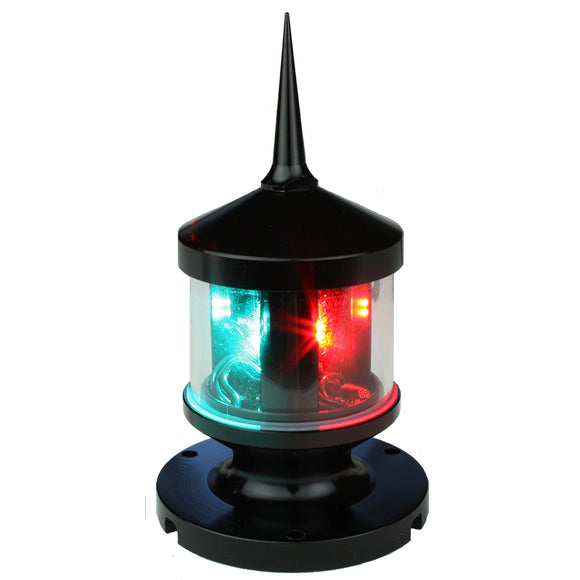 Lunasea Tri-Color/Anchor/Strobe LED Navigation Light [LLB-53BK-01-00] - Point Supplies Inc.