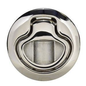Southco Flush Pull Latch Pull to Open - Non-Locking - Polished Stainless Steel [M1-63-8] - Point Supplies Inc.