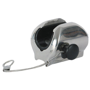 TACO Concave Deck Hinge w/Pin  Lanyard - Fits 7/8" Tube [F13-0242/244BN-1] - Point Supplies Inc.