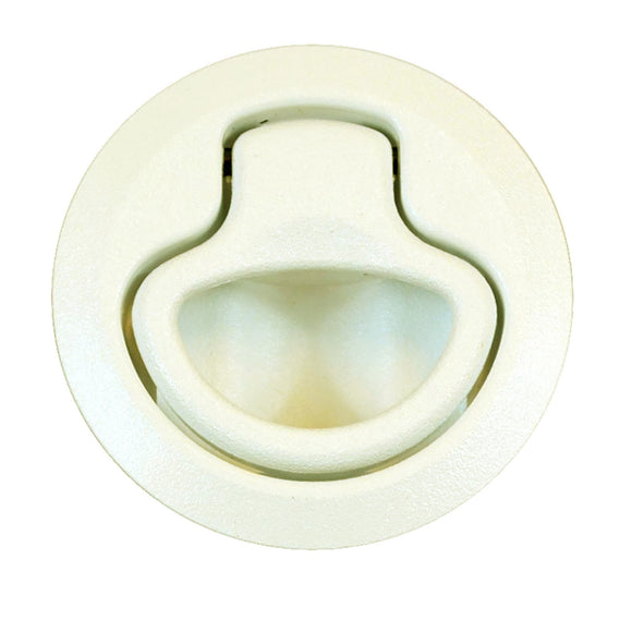 Southco Flush Plastic Pull Latch - Pull To Open - Non Locking - Beige [M1-63-7] - Point Supplies Inc.
