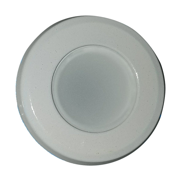 Shadow-Caster Single Color White Non-Dimmable White Powder Coat Down Light [SCM-DL-GW] - Point Supplies Inc.
