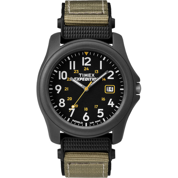 Timex Expedition Camper Nylon Strap Watch - Black [T42571JV] - Point Supplies Inc.