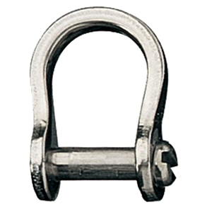 Ronstan Shackle, Bow, Slotted Pin - 3mm x 13mm x 9mm [RF613S] - Point Supplies Inc.