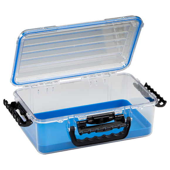 Plano Guide Series Waterproof Case 3700 - Blue/Clear [147000] - Point Supplies Inc.