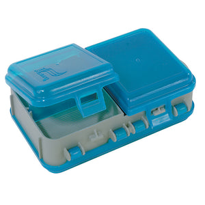 Plano Double-Sided Adjustable Tackle Organizer Small - Silver/Blue [171301] - Point Supplies Inc.