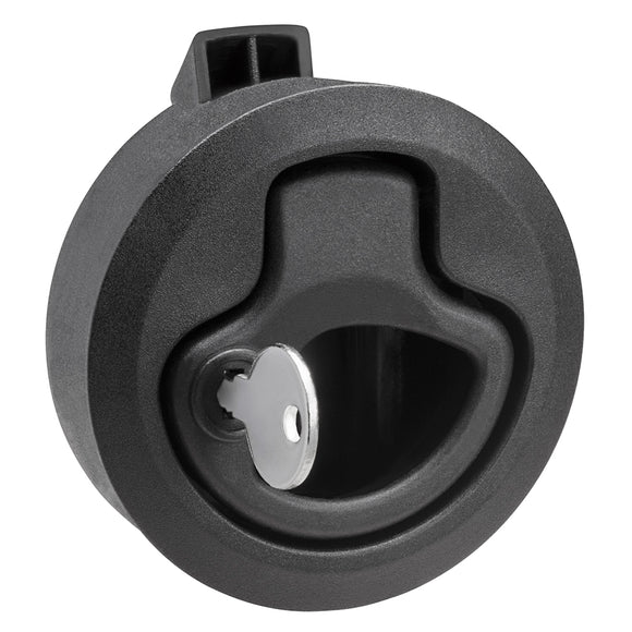 Whitecap Mini Ring Pull Nylon Locking Black [3228BC] - point-supplies.myshopify.com