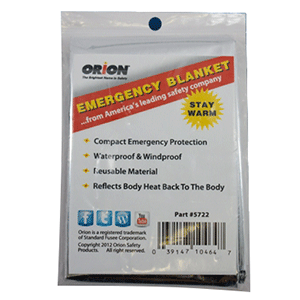 Orion Emergency Blanket [464] - Point Supplies Inc.