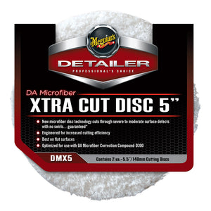Meguiars DA Microfiber Xtra Cut Disc - 5" [DMX5] - Point Supplies Inc.
