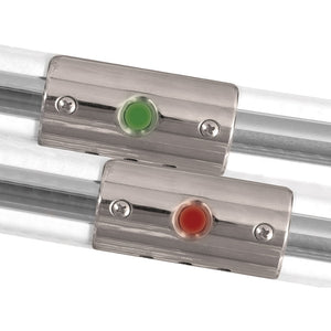 TACO Rub Rail Mounted Navigation Lights for Boats Up To 30 - Port  Starboard Included [F38-6602-1] - Point Supplies Inc.