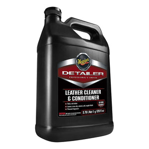Meguiars Detailer Leather Cleaner  Conditioner - 1-Gallon *Case of 4* [D18001CASE] - Point Supplies Inc.