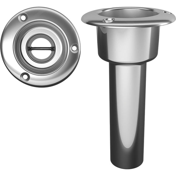 Mate Series Stainless Steel 0 Rod  Cup Holder - Open - Round Top [C1000ND] - Point Supplies Inc.
