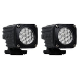 RIGID Industries Ignite Surface Mount Diffused - Pair - Black [20541] - Point Supplies Inc.