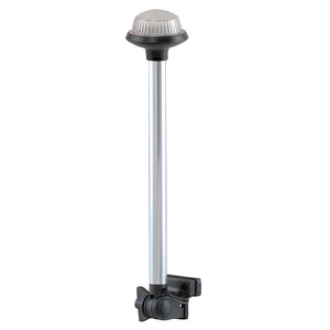 Perko Fold Down All-Round Frosted Globe Pole Light - Horizontal Mount - White [1634DP0CHR] - Point Supplies Inc.