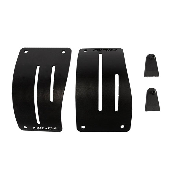 RIGID Industries 2018 Jeep Wrangler JL Cowl Mount for 2 D-Series [41656] - Point Supplies Inc.