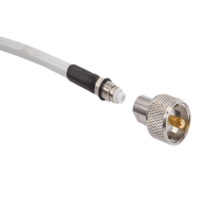 Shakespeare PL-259-ER Screw-On PL-259 Connector f/Cable w/Easy Route FME Mini-End [PL-259-ER] - Point Supplies Inc.
