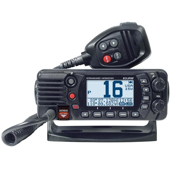 Standard Horizon GX1400G Fixed Mount VHF w/GPS - Black [GX1400GB] - Point Supplies Inc.