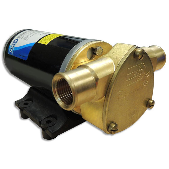 Jabsco Ballast King Bronze DC Pump w/o Switch - 15 GPM [22610-9007] - Point Supplies Inc.