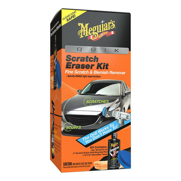 Meguiars Quik Scratch Eraser Kit *Case of 4* [G190200CASE] - Point Supplies Inc.