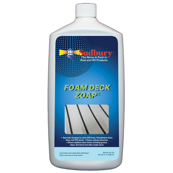 Sudbury Foam Deck Zoap Cleaner - 32oz [812-32] - Point Supplies Inc.