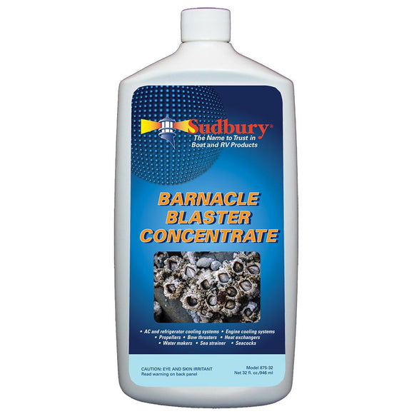 Sudbury Barnacle Blaster Concentrate 32oz *Case of 6* [875-32CASE] - Point Supplies Inc.