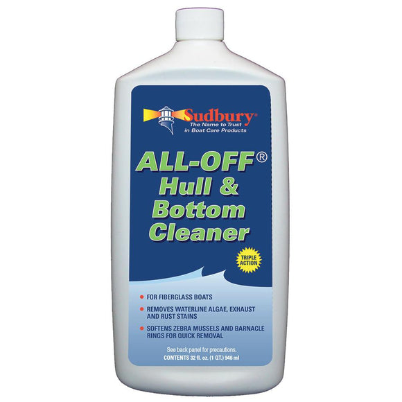 Sudbury All-Off Hull/Bottom Cleaner - 32oz *Case of 12* [2032CASE] - Point Supplies Inc.